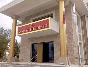 Adıyaman’da Yeni Samsat Belediyesi Hizmet Binası Açıldı