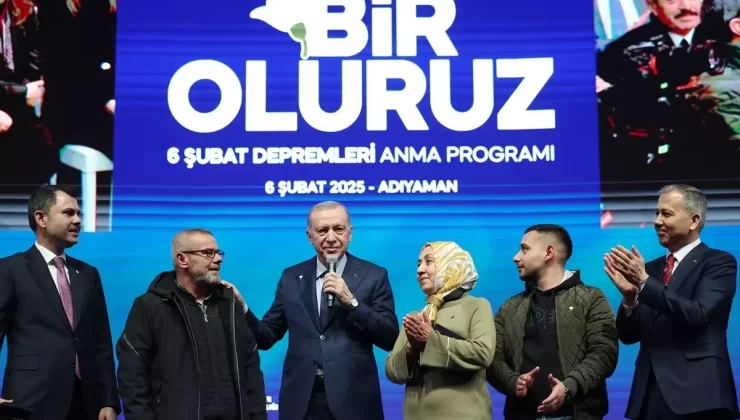 Adıyaman’daki “Bir Oluruz 6 Şubat Depremleri Anma Programı”na üç Bakan Hatay’dan bağlandı