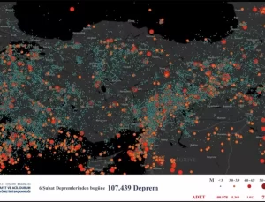 AFAD: 107 Bin 439 Deprem Kaydedildi