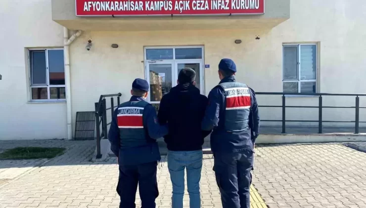 Afyonkarahisar’da Aranan Şahıs Yakalandı