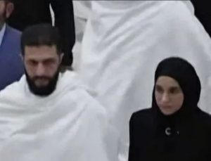 Ahmed eş-Şera’nın eşi ilk kez görüntülendi: Beraber umre yaptılar