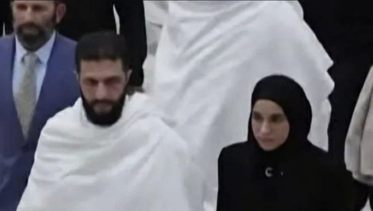 Ahmed eş-Şera’nın eşi ilk kez görüntülendi: Beraber umre yaptılar