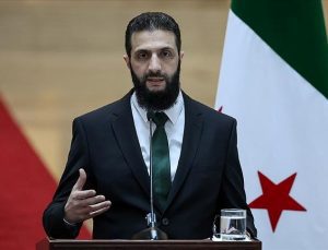 Ahmed Şara: Suriye’de seçimlerin yapılmasına 4-5 yıl kadar bir mühlet var