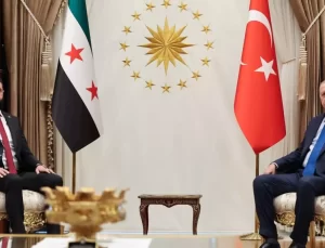 Ahmed Şara’dan Cumhurbaşkanı Erdoğan’a teşekkür