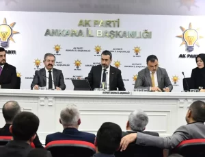 AK Parti Ankara İl Yürütme Kurulu listesi açıklandı