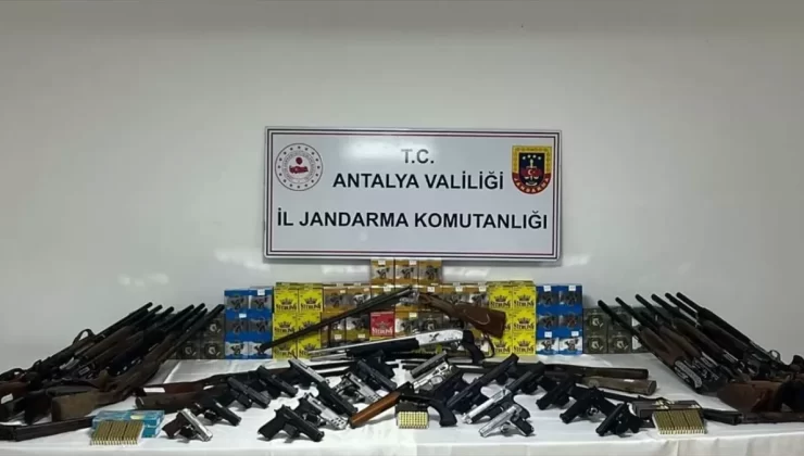 Aksu’da Ruhsatsız Silah Operasyonu: 22 Gözaltı
