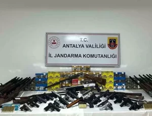 Aksu’da Ruhsatsız Silah Operasyonu Yapıldı