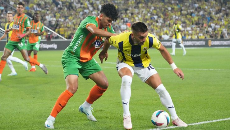 Alanyaspor – Fenerbahçe maçının olası 11’leri