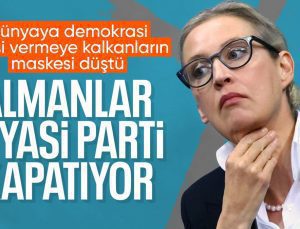 Almanya’da siyasi kriz: Parlamento çok sağcı AfD’yi kapatmak için harekete geçti