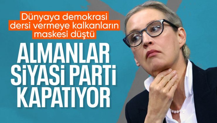 Almanya’da siyasi kriz: Parlamento çok sağcı AfD’yi kapatmak için harekete geçti