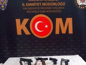 Amasya’da Silah Ticareti Operasyonu