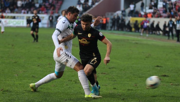 Amed Sportif Faaliyetler – Sakaryaspor maçında kazanan yok