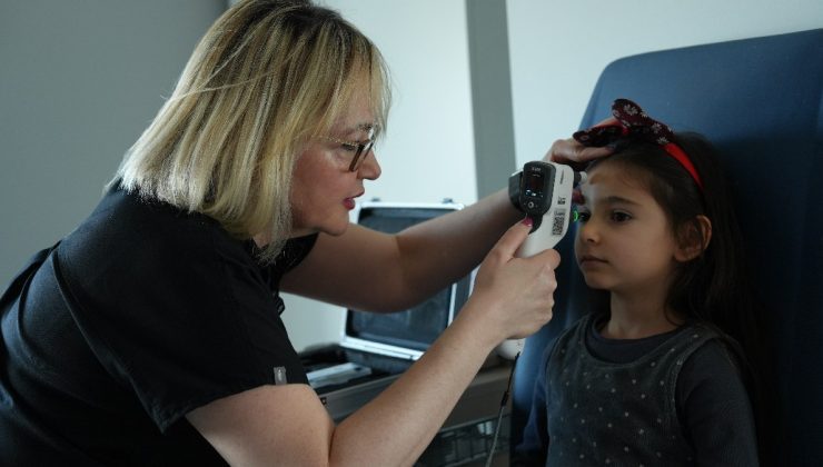 Ani göz kayması yaşayan minik Irmak erken müdahale ile sıhhatine kavuştu