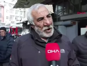 Ankara’nın Altındağ ilçesinde, spotçular çarşısında yer alan bir iş yerinde yangın çıktı / Ek görüntüler eklendi