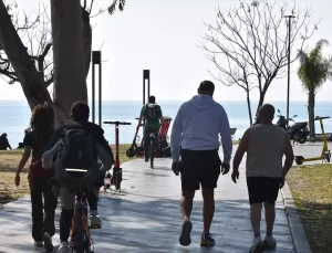 Antalya’da Güneşli Hava Yoğunluğu