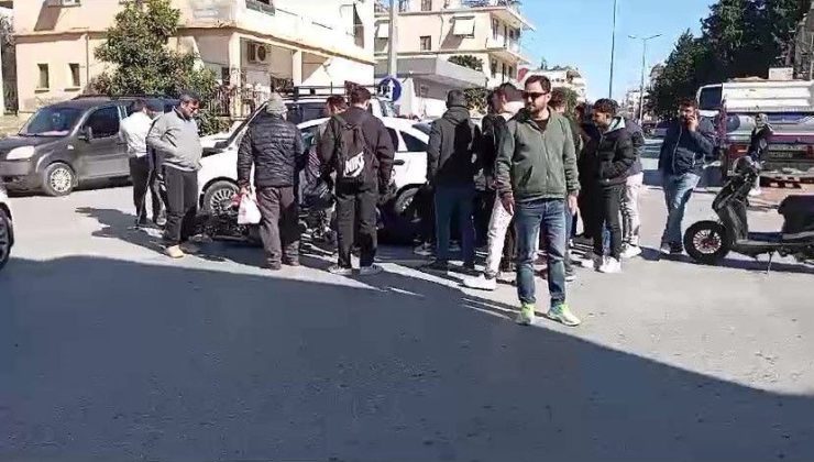 Antalya’da motosiklet ile araba çarpıştı: Bir ağır yaralı