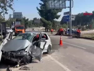 Antalya’da Trafik Kazası: 3 Yaralı