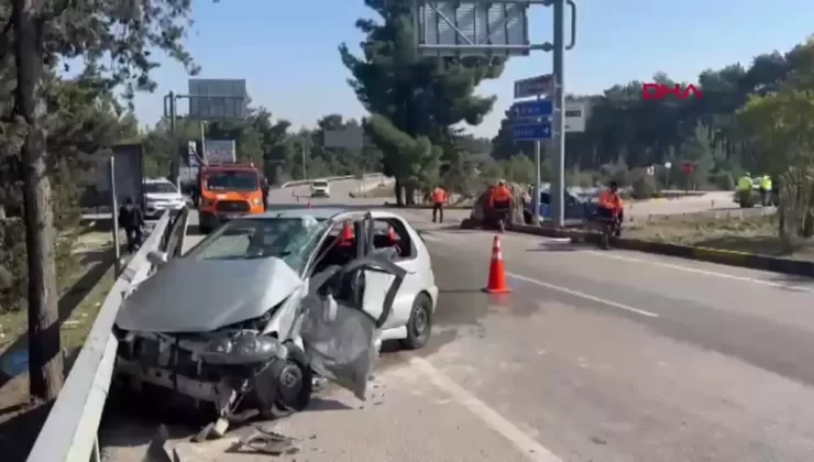 Antalya’da Trafik Kazası: 3 Yaralı