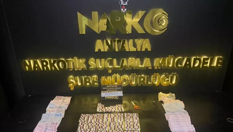 Antalya’da Uyuşturucu Operasyonu