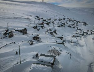 Artvin Şavşat’ın kış görüntüleri büyülüyor