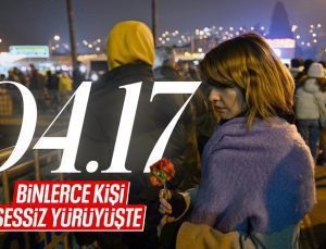 Asrın felaketinin 2’nci yıl dönümü: Kaybedilenler anısına sessiz yürüyüşler düzenlendi