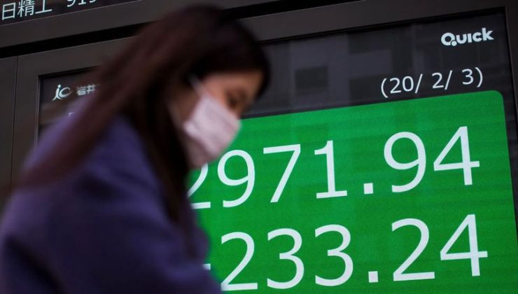 Asya payları Ocak ayında yabancıların çıkışlarına sahne oldu