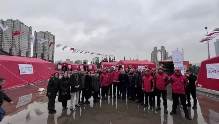 Ataşehir’de Arama Kurtarma Afet Köyü’nün tanıtımı yapıldı