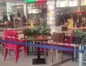 AVM’de Asma Tavan Parçaları Düşerek Vatandaşı Yaraladı