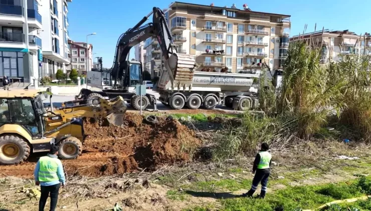 Aydın Büyükşehir Belediyesi Yol Yapım Çalışmalarına Devam Ediyor