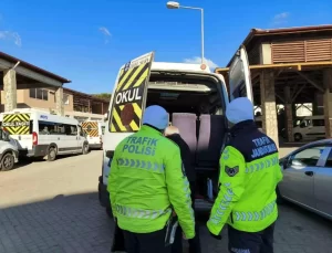 Aydın’da Okul Servislerine Denetim