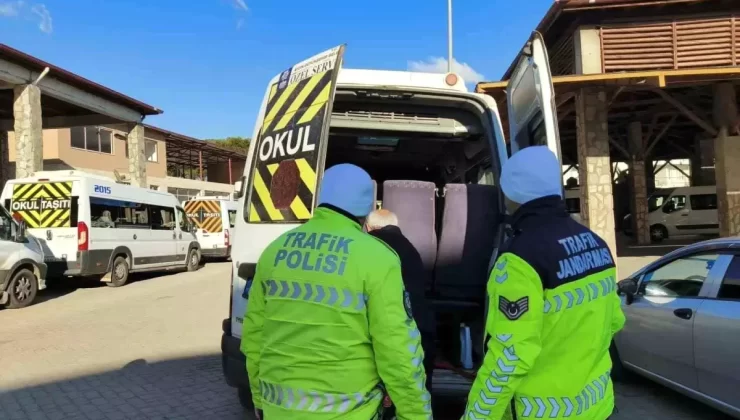 Aydın’da Okul Servislerine Denetim