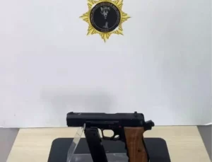 Bafra’da Ruhsatsız Silahla Tutuklama
