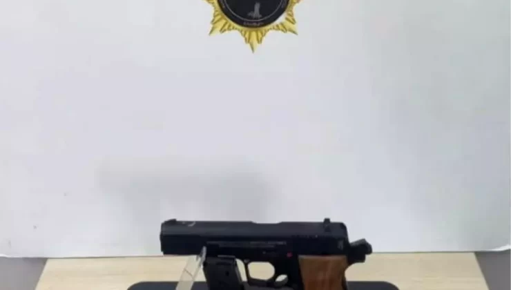 Bafra’da Ruhsatsız Silahla Tutuklama
