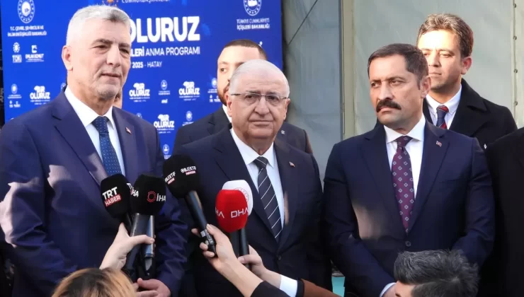 Bakan Bolat: 1,5 yıl sonra depremden hasar gören illerimiz adeta küllerinden doğacak