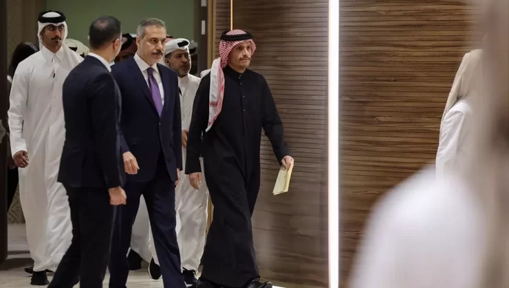 Bakan Fidan, Katarlı mevkidaşı Al Sani ile ortak basın toplantısında konuştu: (2)