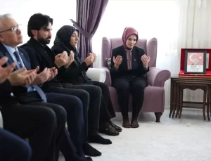 Bakan Göktaş, şehit polis memuru Şeyda Yılmaz’ın ailesini ziyaret etti