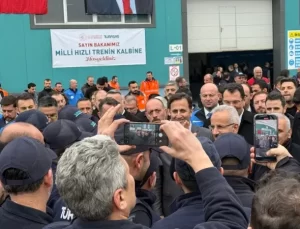 Bakan Uraloğlu’nun Katılımıyla, Sakarya’da Milli Elektrikli Hızlı Tren Seti Üretimine Başlandı