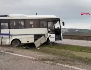 Balıkesir’de Midibüs Kazası: 1’i Ağır 18 Yaralı