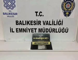 Balıkesir’de Uyuşturucu Operasyonu