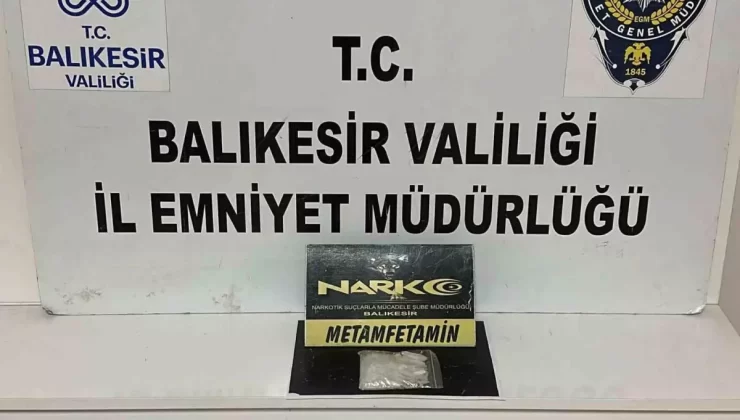 Balıkesir’de Uyuşturucu Operasyonu