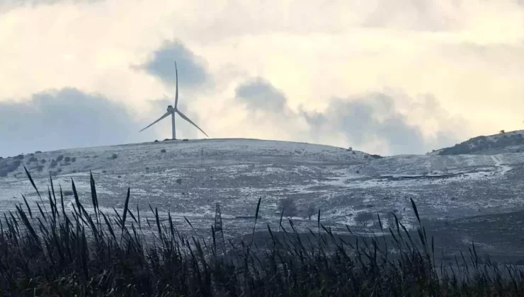 Bandırma’da Kar Yağışı Etkili Oldu