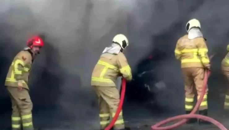 Bartın’da Oto Elektrik Dükkanında Yangın