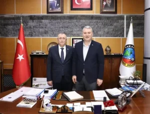 Başkan Balcı’dan Osman Çelik’e ziyaret