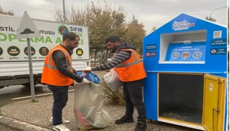 Batman’da 150 Giysi Kumbarası Yerleştirildi