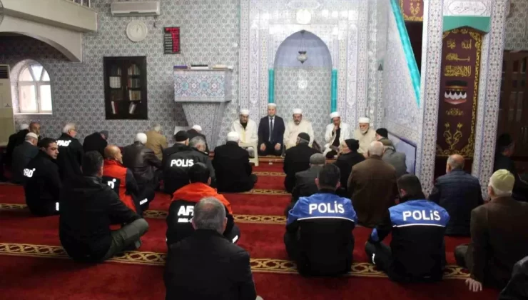 Batman’da Deprem Şehitleri İçin Mevlid Okundu