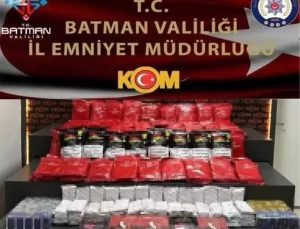 Batman’da Kaçak Tütün ve Elektronik Sigara Ele Geçirildi