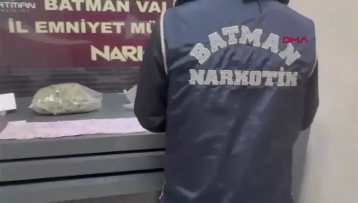 Batman’da Uyuşturucu Operasyonu: 1 Kilo Skunk Ele Geçirildi