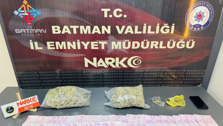 Batman’da uyuşturucu operasyonu