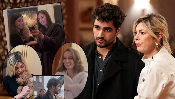 Beğenilen Kansu paylaştı: Yalı Çapkını setinde keyifli anlar