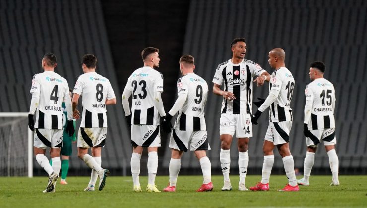 Beşiktaş, Atatürk Olimpiyat Stadı’nda 3’te 3 yaptı